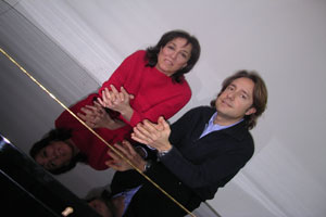Imagen de Piano a cuatro manos