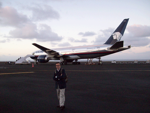 Javier lost in las Azores