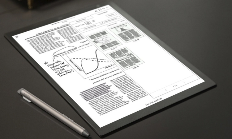 Paper Tablet: el gadget para los nostálgicos de leer y escribir en papel