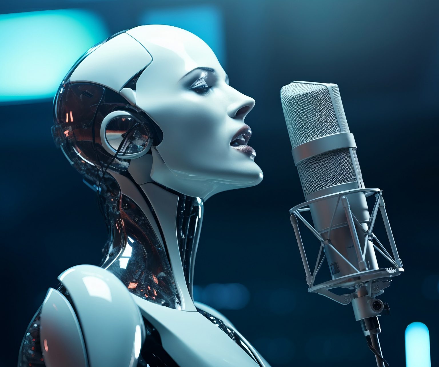 Dosdoce.com view-futuristic-music-robot-droid - Dosdoce.com